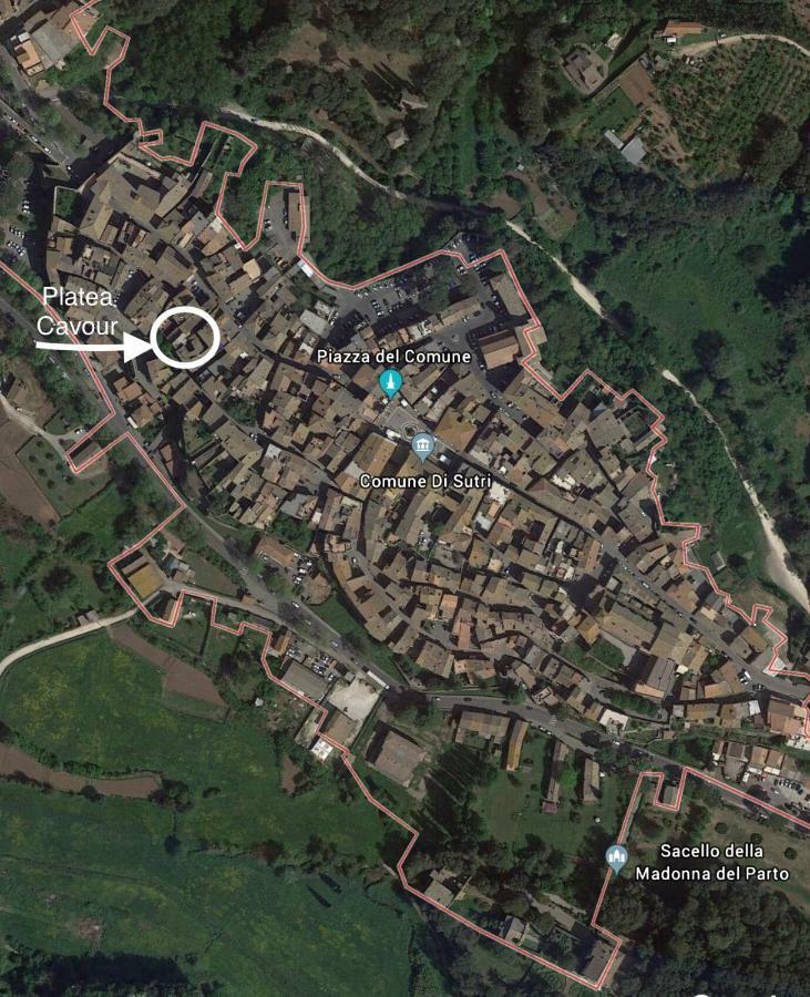 Platea Cavour Villa Sutri Buitenkant foto